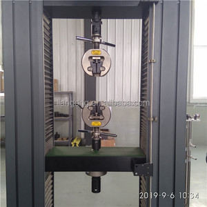 Điện tử điện phổ kiểm tra vật liệu máy sử dụng 50kn HDPE kiểm tra độ bền kéo máy - Product Image 3