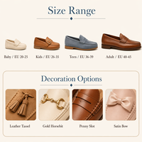 Chaussure Penny Loafer Tendance pour le Bureau, Mocassin Plat Ouvert à Enfiler, Chaussure Habillée pour Femme, Chaussure Formelle, Chaussure Scolaire pour Fille, Chaussure Personnalisée pour le Quotidien