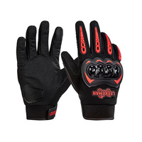 Gants de moto protecteurs respirants à doigts complets pour la conduite