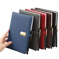 Bloc-notes A5 souple avec boucle magnétique, bloc-notes personnalisé avec logo, journal, planificateur, cahiers