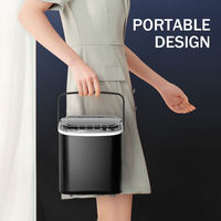 Machine à glaçons portable 12KG 24H Design compact pour la cuisine à domicile Idée de cadeau de Noël