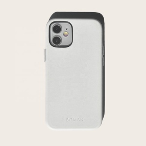 Coque <span class=keywords><strong>Boman</strong></span> Pu en cuir pour téléphone portable pour iphone 12mini - Product Image 1