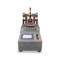 Testeur d'abrasion GESTER ISO 9352 DIN 52347 ASTM D3884 Taber, équipement de résistance à l'usure GT-C14A