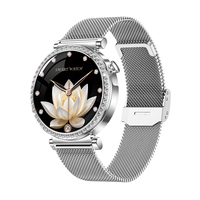 Montre connectée TKYUAN pour femme, écran HD 1,27 pouce, appels Bluetooth, modèles sportifs, suivi de la santé, tracker de fitness, montre connectée pour femmes
