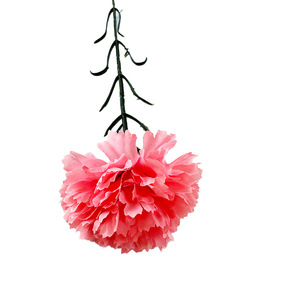 Bouquet de carnations artificielles 68 cm, fleurs en soie plastique haute simulation, décoration intérieure, accessoires de mariage - Product Image 3
