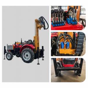 소형 크롤러 천공기 200m 깊이, 유압 시스템, 지반 조사 및 앵커링용 - Product Image 6