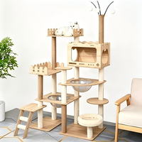 PhoenHorse Arbre à chat en tissu maillé respirant, fabriqué sur mesure, idéal pour l'été, favorisant l'exercice des chats