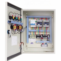 Armoire Électrique Triphasée avec Minuteur et Démarreur pour Moteur Double, Verrouillable, pour Station de Lavage de Fruits de Mer et Légumes, Direct Usine