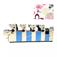 Machine d'impression offset automatique 4 couleurs pour journaux, magazines, livres, livrets, étiquettes – Prix de la machine d'impression offset pour feuilles de papier