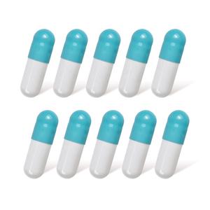 의학 빈 하드 젤라틴 캡슐 젤 캡슐 크기 3 블루/화이트 - Product Image 3