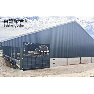 Chi phí thấp thép gia cầm đổ trong Pakistan thép đổ kho nhà dê bò đổ trang trại xây dựng gia súc khung thép cấu trúc - Product Image 1