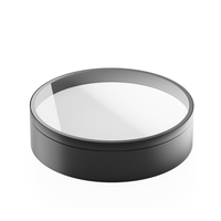 Fenêtre de toit à dôme plat à double vitrage avec persiennes verticales fixes de taille personnalisée pour cuisine, hall et projets architecturaux