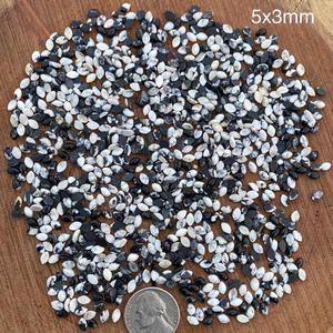 Cabujón de Búfalo Blanco de 5x3 mm, Gema Suelta Marquise, Calibrado Perfecto, Estilo Suroeste - Product Image 4