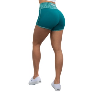 Pantalones y Shorts de Yoga para Mujer al por Mayor con Logotipo Personalizado, Cintura Alta, Secado Rápido, Transpirables, Tela de Poliéster/Nailon - Product Image 3