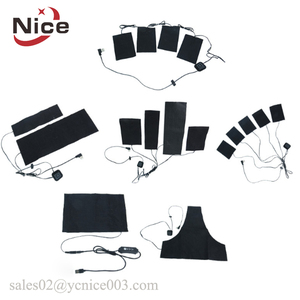 5v USB elektrikli karbon fiber yıkanabilir bez isıtma pedi - Product Image 1