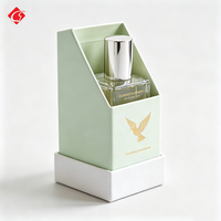 Boîte cadeau de luxe personnalisée et recyclable pour sérum cosmétique et soins de la peau, avec insert en éponge, gaufrage du logo, pelliculage mat, certifiée