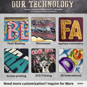 เสื้อยืดลำลองผู้ชายสไตล์สตรีทแฟชั่น พิมพ์ลายดิจิทัล แต่งคอประดับเพชรเทียม ทรงโอเวอร์ไซส์ ผ้าฝ้ายระบายอากาศ - Product Image 5