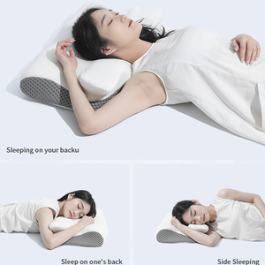 Almohada ergonómica de cuña cervical para dormir <span class=keywords><strong>HNOS</strong></span>, almohada de contorno cervical ortopédica para aliviar el dolor contorneada - Product Image 3