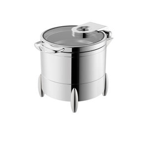SUNNEX หม้อซุป10L เบนมารี304. Ss.s อาหารบุฟเฟ่ต์เตาอุ่นซุปโจ๊กร้านอาหารซุปกาต้มน้ำอุปกรณ์ในโรงแรม - Product Image 5