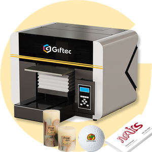 Impresora UV DTF Giftec A4 Xp600 CMYK con Barniz Blanco, Plataforma de Vacío, Impresora UV de Cama Plana A3, Cámara AI, Impresora de Tarjetas de Identificación, Impresora de Pelotas de <span class=keywords><strong>Golf</strong></span> - Product Image 1