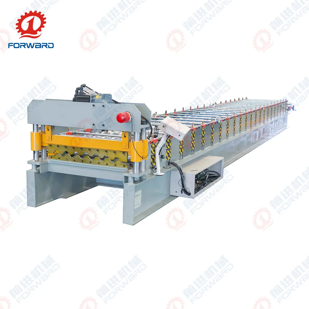 FORWARD metal floor decking forming shallow trapezoidal composite floor deck roof decking machine