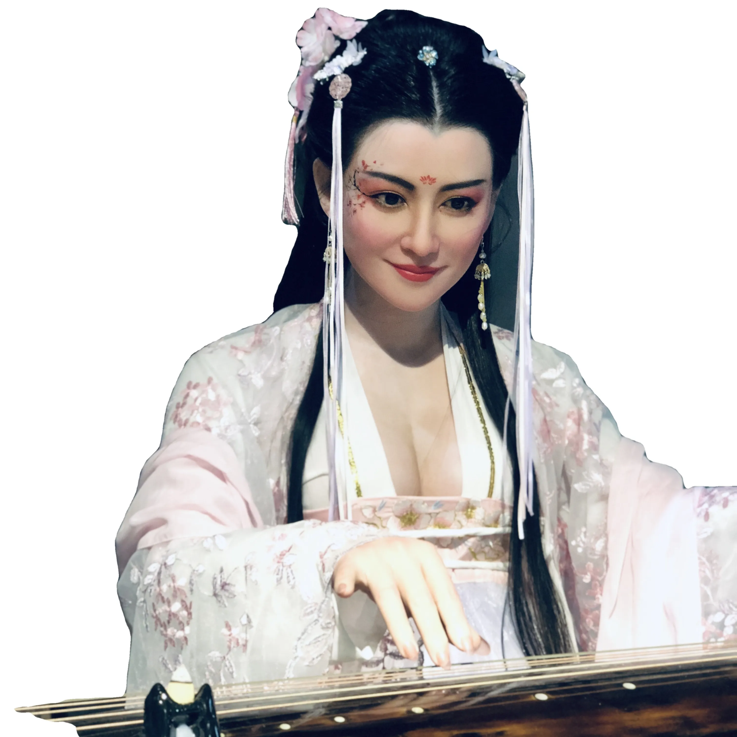 Figure de cire de beauté traditionnelle chinoise de taille humaine de simulation à vendre