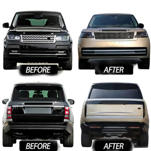 Kit carrosserie de transformation usine (<span class=keywords><strong>ancien</strong></span> vers nouveau) pour <span class=keywords><strong>Land</strong></span> <span class=keywords><strong>Rover</strong></span> Range <span class=keywords><strong>Rover</strong></span> Vogue HSE SE SC V6 V8 AB, mise à niveau vers le modèle L460 2023 2024 - Product Image 2