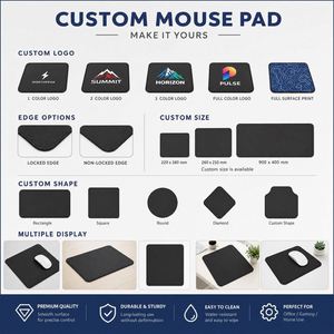 OEM Factory Customized Rubber <b>Mouse</b> Pad with Printed Logo In-Stock Personalized Product - Product Image 3