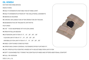OL-KN054 pelindung lutut untuk Arthritis & <span class=keywords><strong>Medial</strong></span> meniskus air mata peralatan rehabilitasi terbaik - Product Image 6