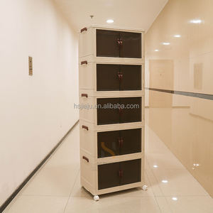 ตู้เก็บของพลาสติก PP 5 ชั้น ยี่ห้อดูราบ็อกซ์ พร้อมลิ้นชักสำหรับเก็บเสื้อผ้า ดีไซน์ยุโรป - Product Image 5