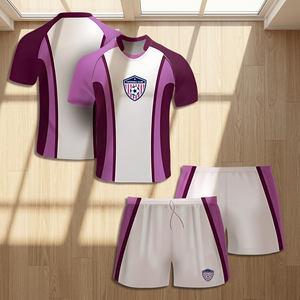 Maillot de match de tournoi de rugby |   Impression par sublimation, design personnalisé |   Logo de sponsor d'uniformes d'équipe professionnelle - Product Image 1