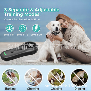 Collar Inteligente de Adiestramiento para Perros RS8, Control de Ladridos, Modo de Vibración, Multifunción, Material ABS para Perros - Product Image 4