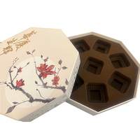 Maßgefertigte Starre Karton-Schokoladenbox für Sushi, Kuchen, Süßigkeiten & Mondkuchen - Hochwertige Tragbare Geschenkverpackung für Festliche Anlässe