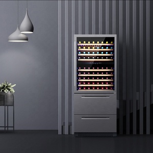 Réfrigérateur à vin et à boissons, comptoir avec tiroir intégré, pour cuisine extérieure et commerciale, pour la maison, pour le vin et les boissons - Product Image 6