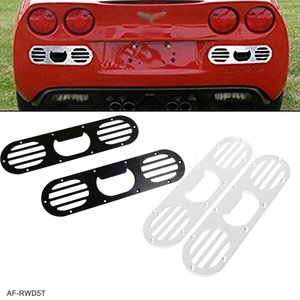 2 unids / set difusor de desvío de aire de carrera de parachoques trasero de aluminio bronce para Honda Civic AF-RWD5T - Product Image 1