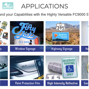 Máy Cắt Decal Kỹ Thuật Số Dòng FC9000-160 Đồ Họa Hoàn Toàn Mới Máy Cắt Vinyl - Product Image 5