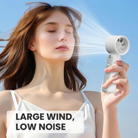 Imycoo Nouveau Ventilateur Portable USB Rechargeable Pliable à Main, Moteur Sans Balais Haute Vitesse, Mini Ventilateur Personnel de Voyage