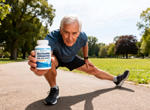 Glucosamin Chondroitin MSM Gelenkunterstützungs-Nahrungsergänzungsmittel & Knochengesundheit für Gelenklinderung Knochenstärke 60 Tabletten - Product Image 3