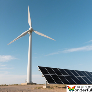 Sistema de Energía Híbrido Eólico Solar de 5KW para el Hogar con Batería de Iones de Litio, Generador de CA Trifásico y Paneles Completos WON-WT-HG10000 5Kw - Product Image 2