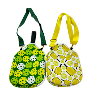 Vente en gros de housse de pagaie de pickleball avec logo personnalisé manchon de couverture de <span class=keywords><strong>raquette</strong></span> de pickleball en néoprène avec bandoulière - Product Image 4