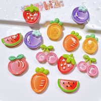 Moule en résine pour bijoux DIY en forme de fruits, best-seller, peint à la main, forme irrégulière pour la décoration