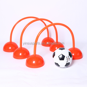 Nuevo diseño varios equipos <span class=keywords><strong>de</strong></span> entrenamiento <span class=keywords><strong>de</strong></span> fútbol naranja interior movible fútbol obstáculo fútbol velocidad entrenamiento arcos - Product Image 2