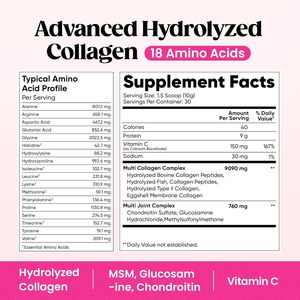 Tiktok es el mejor colágeno. El Colágeno Hidrolizado I II III V X ácido hialurónico se utiliza para el cabello, la piel y las uñas - Product Image 6