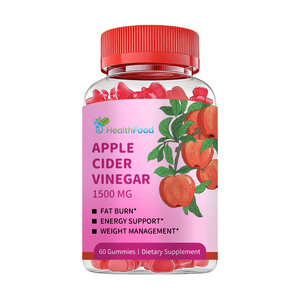 OEM Wholesale Organic Keto ACV Vitamins <b>Gummy</b> Halal Weight Management Slimming Products Apple Cider Vinegar Gummies <b>Candy</b> - Product Image 1