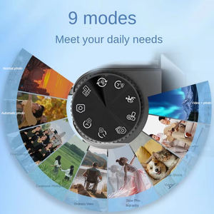 Cámara Digital Compacta WiFi Retro <span class=keywords><strong>6K</strong></span> 64MP Vlog con Zoom Digital 16X para Viajes con Pantalla Abatible de 180 Grados - Product Image 2