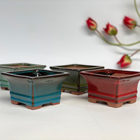 Pot Bunga Keramik Kreatif, Pot Tanaman Bonsai, Pot Taman, Pot Sukulen, Pot Hias Hewan Lucu