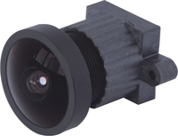 Objectif de caméra de sécurité 2.84mm F2.4 5MP Objectif de vidéosurveillance grand angle 110 ° pour puces 1/3 ''OV5653b Accessoires de caméra d'action et de sport