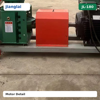 Nouvelle machine à granulés d'aliments pour animaux électrique JL-180 à haute productivité, capacité de 100-200 kg/h pour les élevages de volailles et de bétail