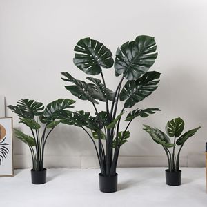 Plantes artificielles Dream Castle 100cm-200cm, décorations en pot sur pied pour intérieur, maison, bureau, entrée, vitrine - Product Image 3