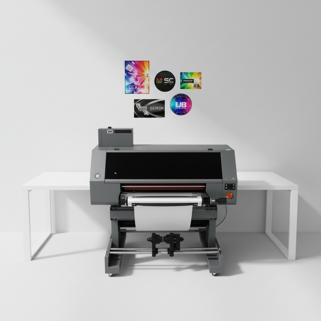 Transfer UV DTF Sticker Printer Customized Crystal Stickers Printing Machine with Laminator